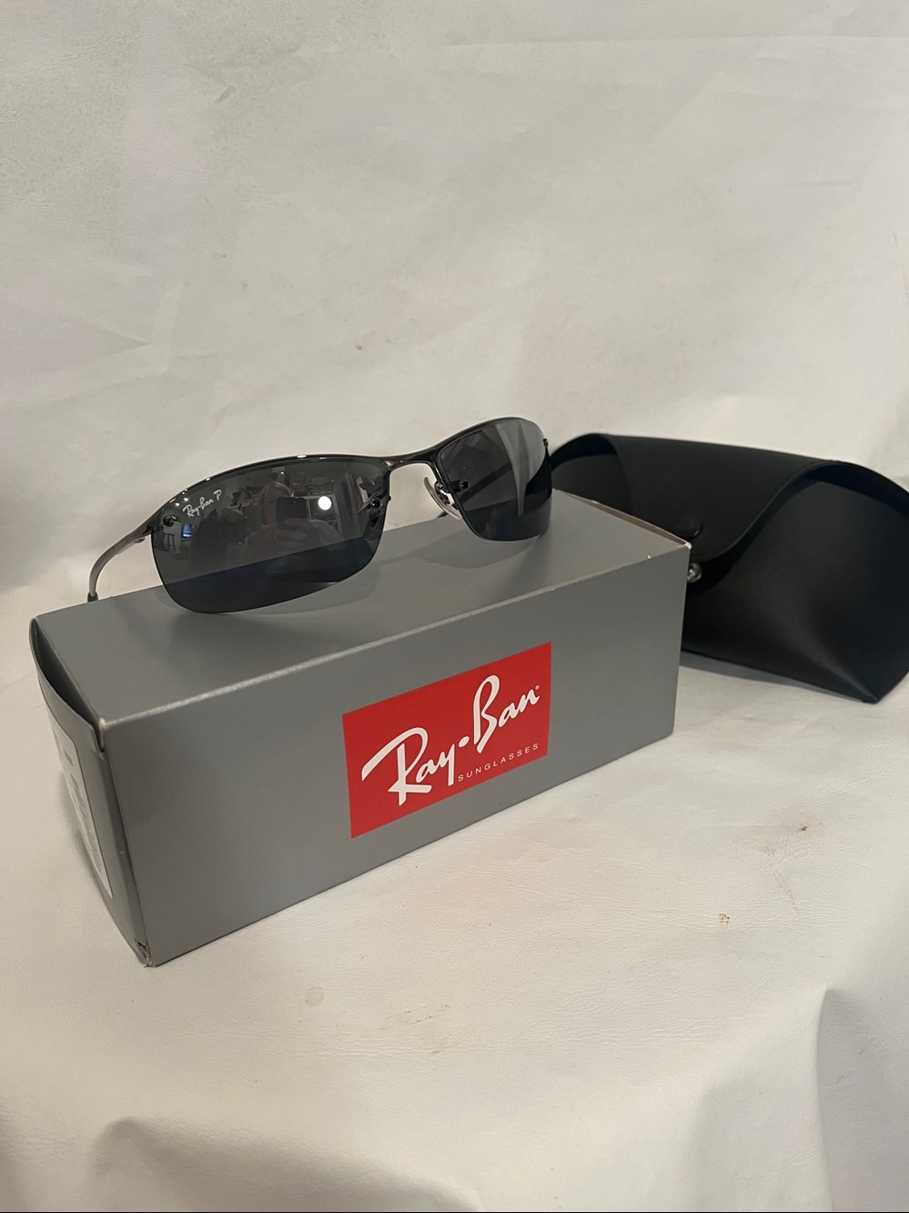 NIB Ray-Ban RB3183 Polarized Sunglasses - Picture 2 of 9